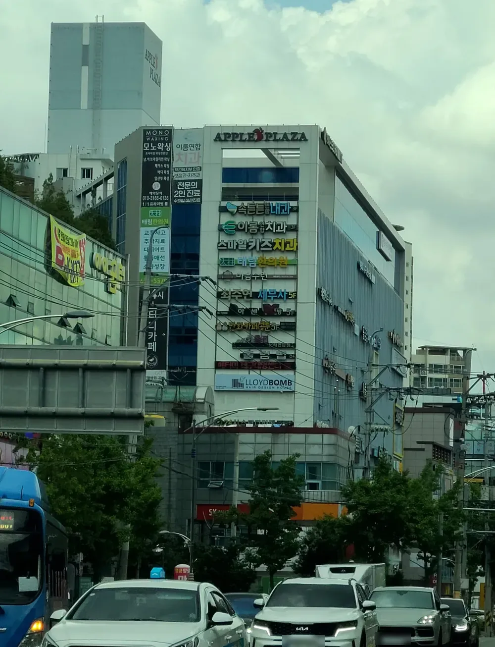태림한의원이 있는 애플플라자 건물